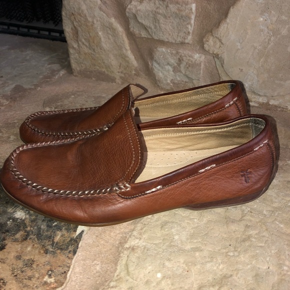 frye lewis venetian tan